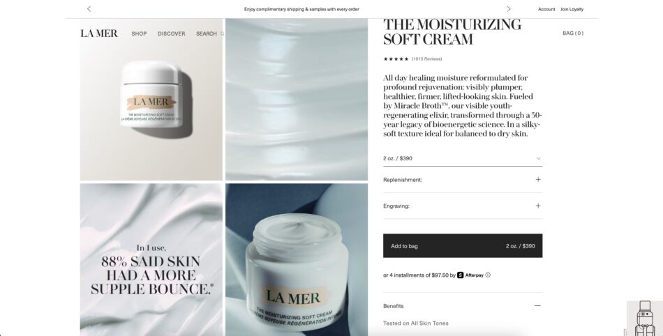 Product Display Page