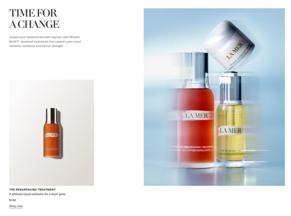 Split Width Content Block